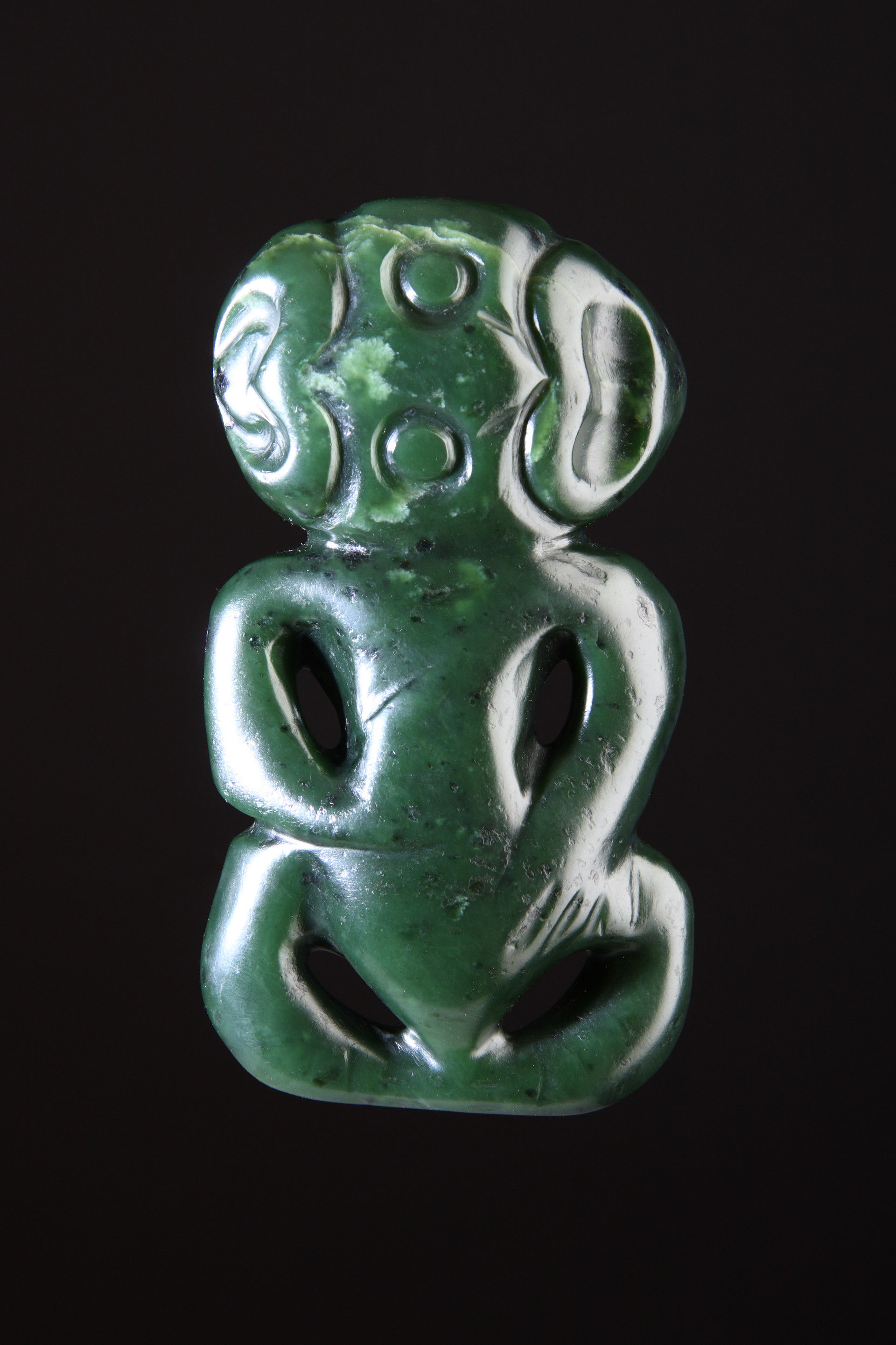 New Zealand Maori Nephrite Tiki